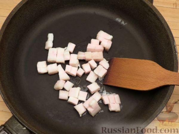 Паштет из печени индейки с салом и сливочным маслом