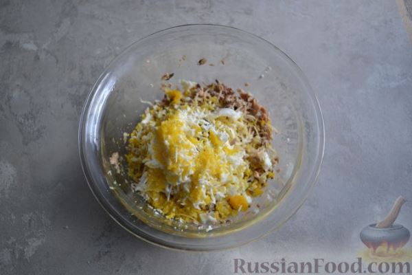 Рыбный паштет с сыром
