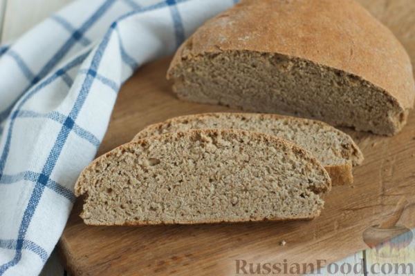 Цельнозерновой хлеб с ржаной и нутовой мукой
