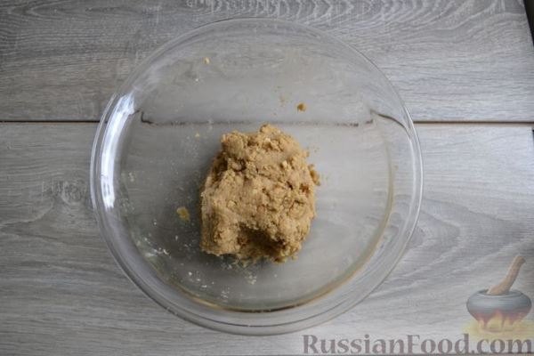 Конфеты из печенья, со сгущённым молоком, орехами и мармеладом