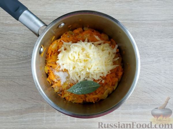 Луковая икра с морковью и яблоком