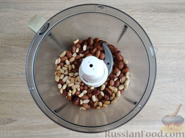 Маффины из фасоли с какао и арахисом (без муки)