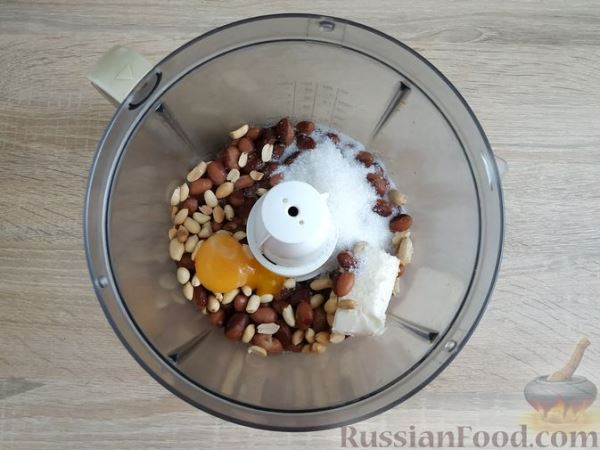 Маффины из фасоли с какао и арахисом (без муки)