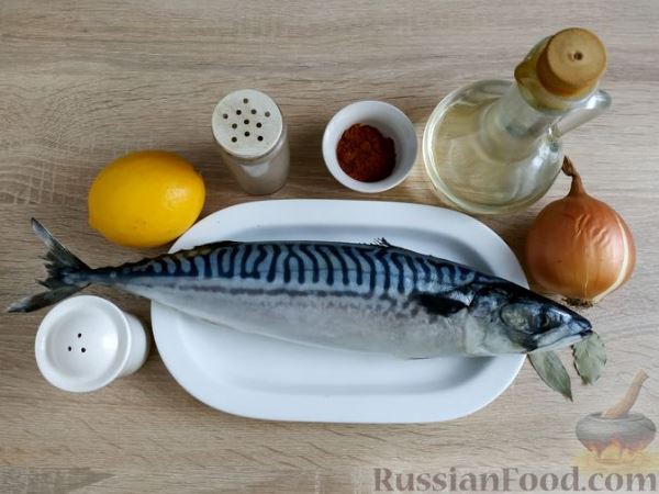 Скумбрия, запечённая в банке (в духовке)