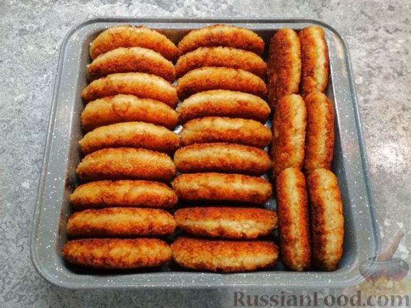 Котлеты из филе трески