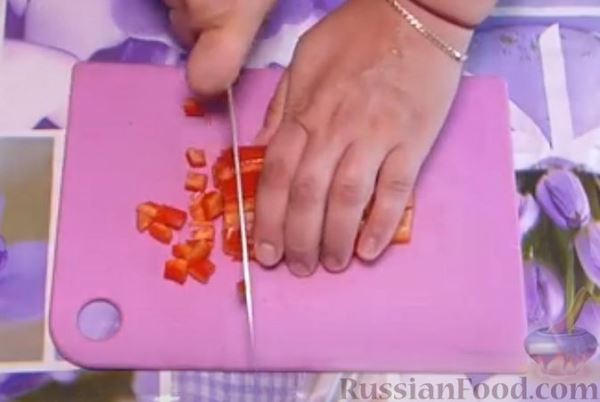 Рулет из скумбрии с овощами, грибами и сыром