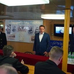 Экипаж «Паллады» получил награды за кругосветку