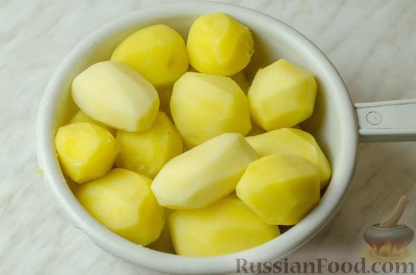 Форель, запечённая с картофелем