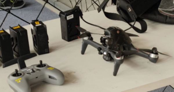 Первые изображения дрона DJI FPV Flash