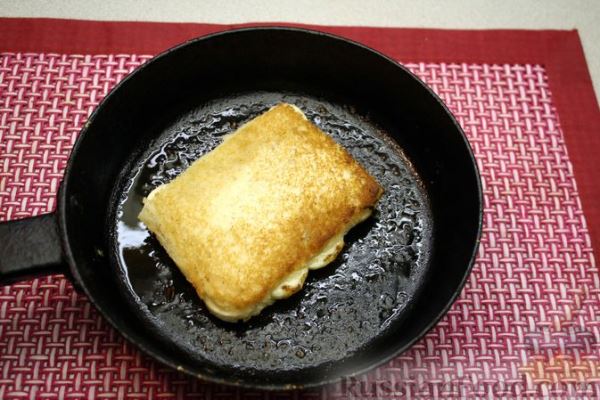 Сэндвичи с бананами и сгущёнкой