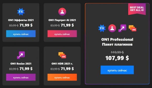ON1 анонсировали серию профессиональных плагинов для Capture One