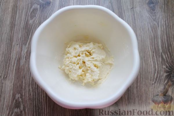 Кекс с черёмуховой мукой и шоколадом