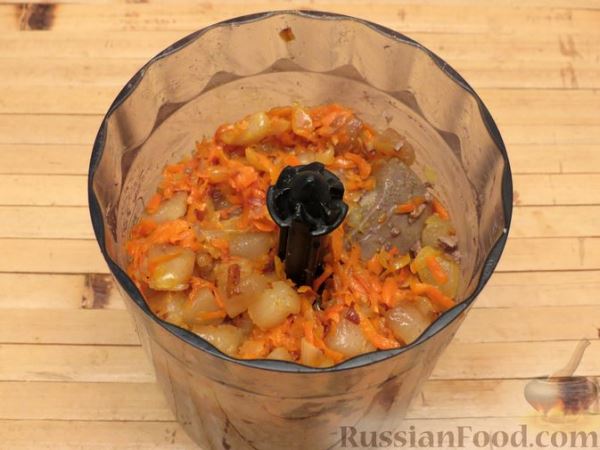 Паштет из печени индейки с салом и сливочным маслом
