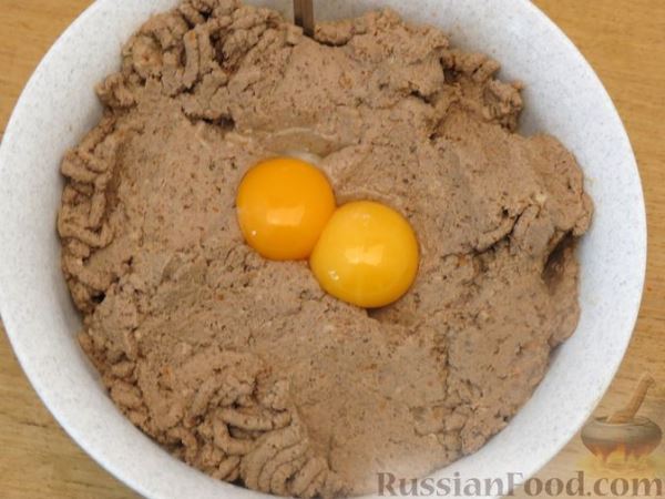 Паштет из свиной печени, подчерёвка и овощей, запечённый в духовке