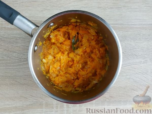 Луковая икра с морковью и яблоком