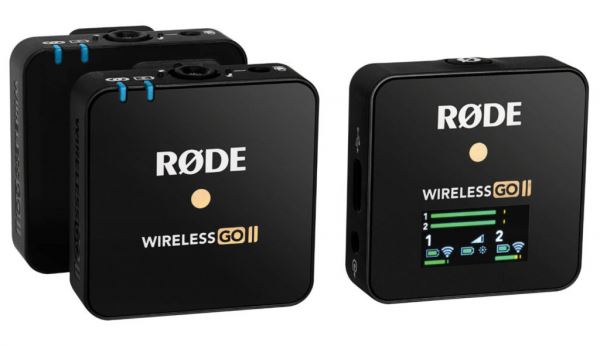 Представлена компактная двухканальная радиосистема Rode Wireless Go II