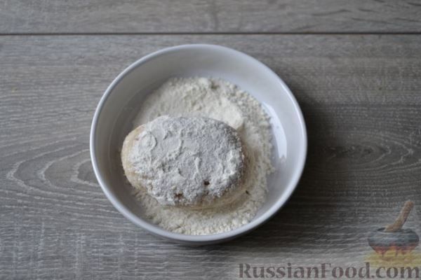 Рыбные котлеты из трески с творогом