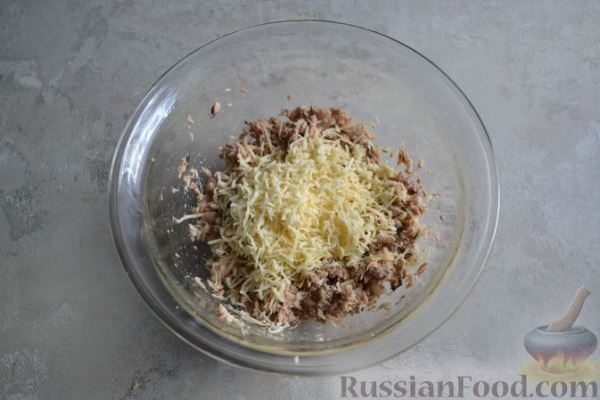 Рыбный паштет с сыром