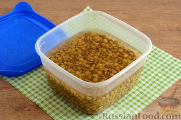 Постные котлеты из чечевицы и моркови