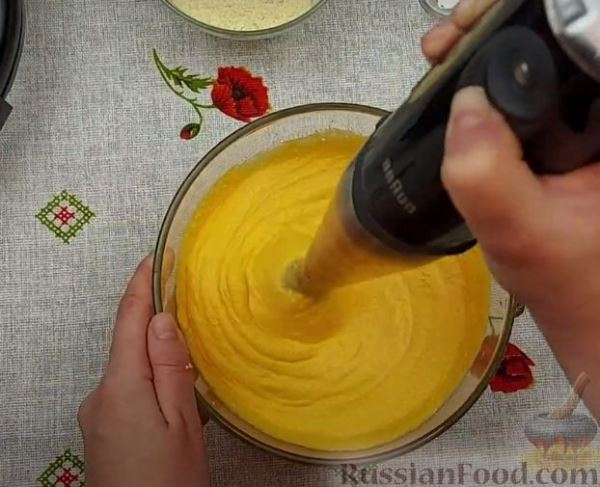 Тыквенно-творожные вафли