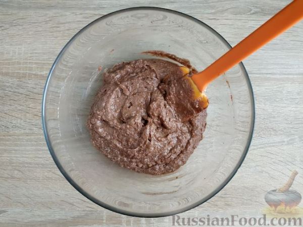 Маффины из фасоли с какао и арахисом (без муки)