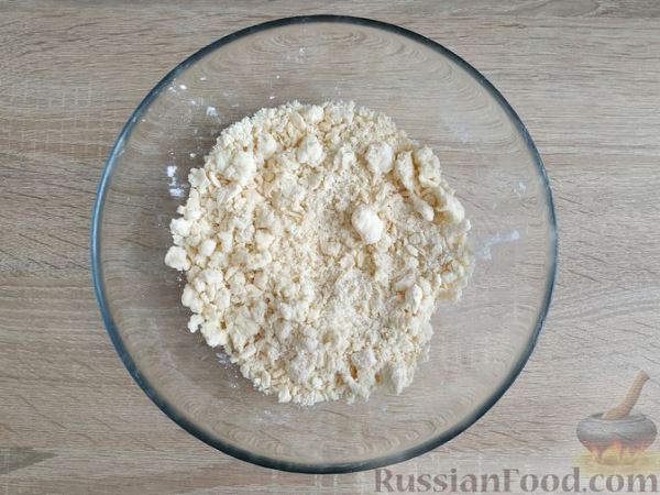 Печенье "Хворост" из творожного теста (в духовке)