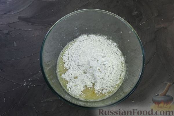 Пшенично-ржаные дрожжевые лепёшки на кефире (в духовке)