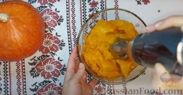 Десерт из тыквы и йогурта