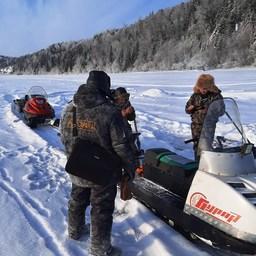 Охотник за рыбной молодью не сумел сбежать