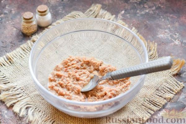 Котлеты из консервированного тунца с сыром и укропом