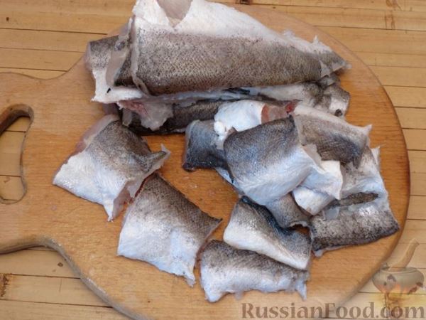 Рыба, жаренная в ореховой панировке