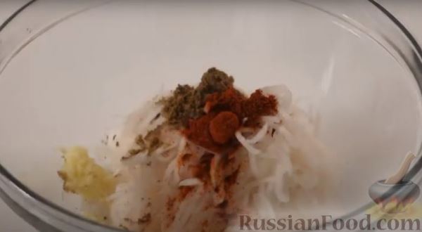 Острый салат из редьки дайкон по-корейски