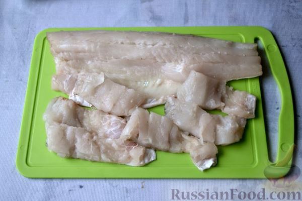Лазанья с рыбой, помидорами и сыром