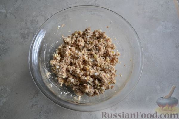Рыбный паштет с сыром