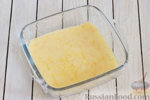 Конфеты из белого шоколада, с цедрой и соком лимона