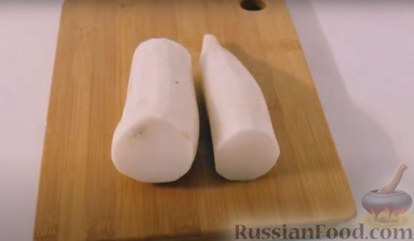 Острый салат из редьки дайкон по-корейски