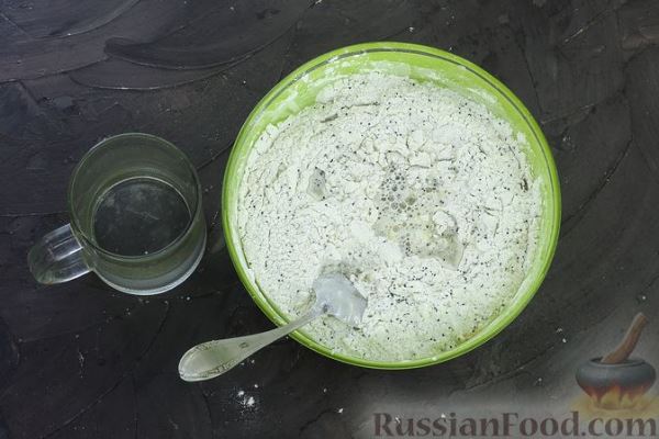 Маковые вареники с творожной начинкой и цедрой апельсина