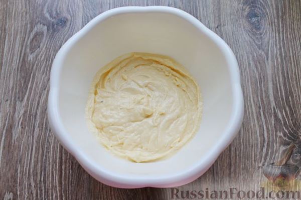 Кекс с черёмуховой мукой и шоколадом