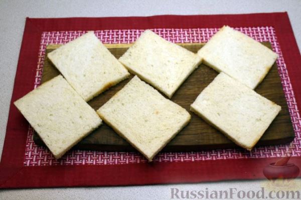 Сэндвичи с бананами и сгущёнкой