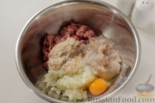 Мясо-рыбные котлеты «Дружба»