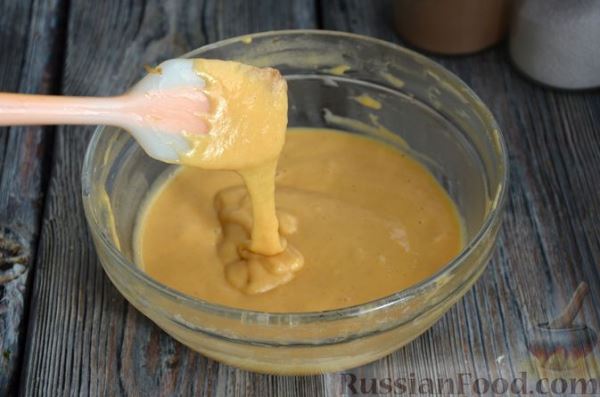 Закусочный капустно-грибной кекс