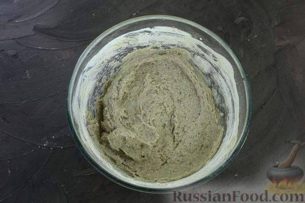 Пшенично-ржаные дрожжевые лепёшки на кефире (в духовке)