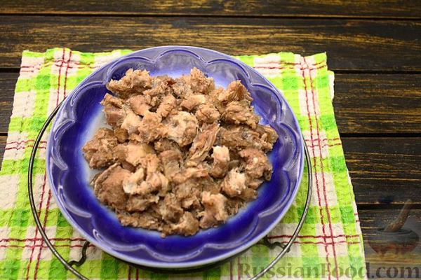 Суп с тушёнкой и чечевицей