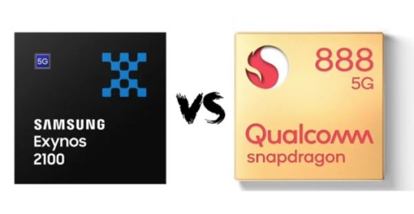Мобильный процессор Samsung Exynos 2100 проигрывает Snapdragon 888