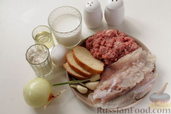 Мясо-рыбные котлеты «Дружба»
