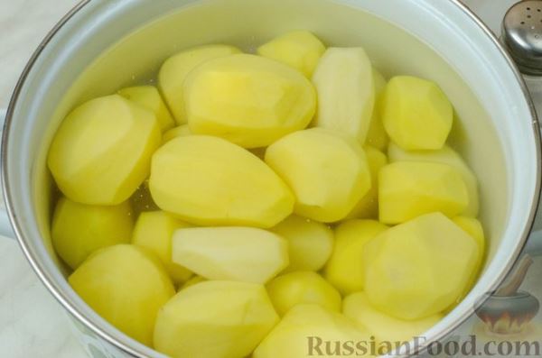 Форель, запечённая с картофелем