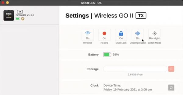 Представлена компактная двухканальная радиосистема Rode Wireless Go II