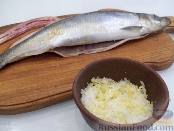 Копчёная рыба на сковороде
