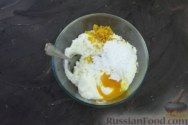Маковые вареники с творожной начинкой и цедрой апельсина