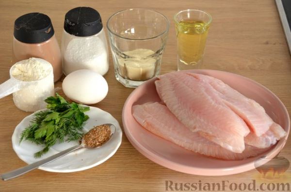 Рубленые рыбные котлеты из тилапии
